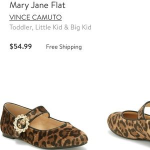 Vince Camuto Mary Janes in Animal Print